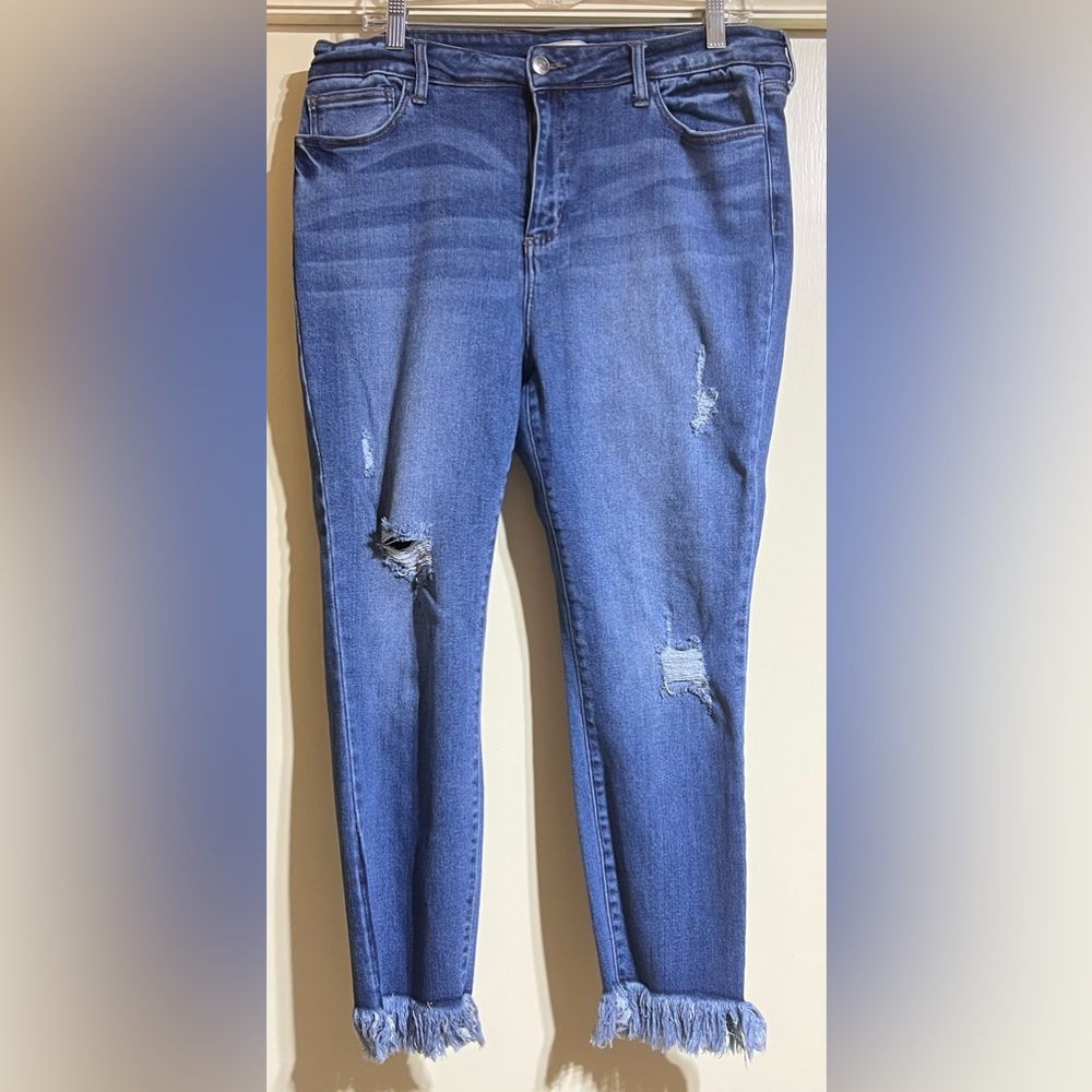 Glitzy Girlz Distressed Jeans